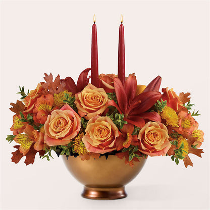 Harvest Table Centerpiece –  The Woodlands Flowers, Conroe TX
