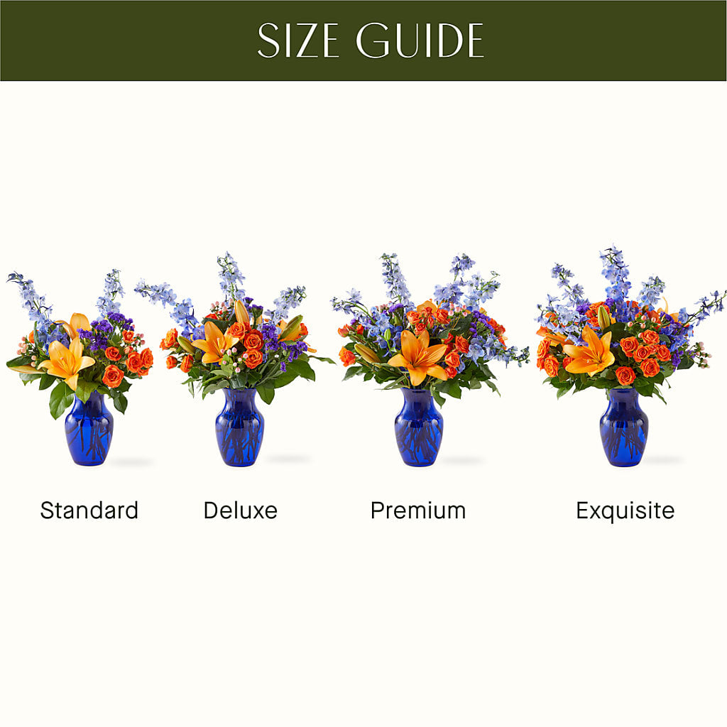 Radiant Citrus Bouquet –  The Woodlands Flowers, Conroe TX