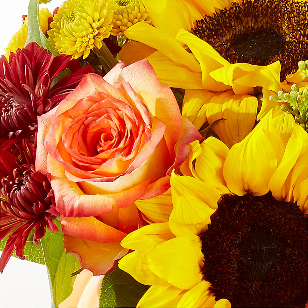 Golden Gourd Pumpkin Bouquet –  The Woodlands Flowers, Conroe TX