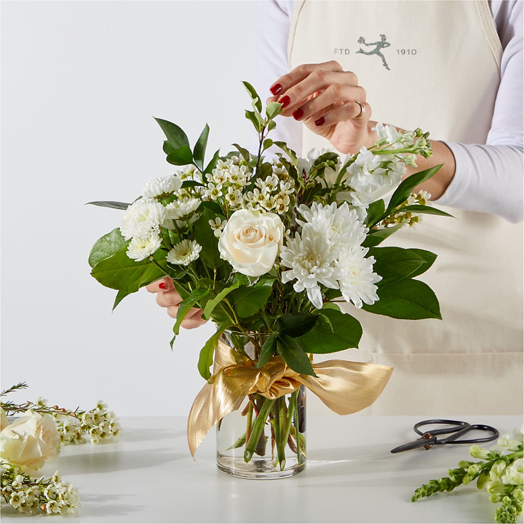 New Beginnings – A Florist Original –  The Woodlands Flowers, Conroe TX