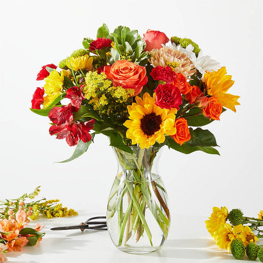 Fall Delight – A Florist Original –  The Woodlands Flowers, Conroe TX