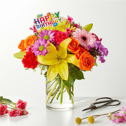 Cue the Confetti - A Florist Original –  The Woodlands Flowers, Conroe TX