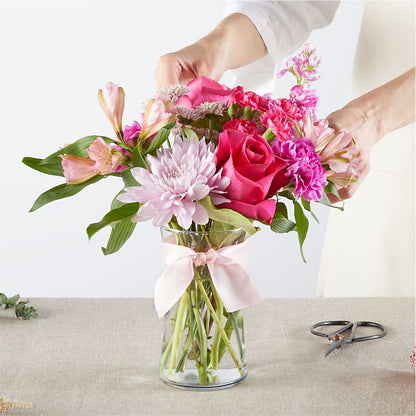 Pink Ribbon - A Florist Original –  The Woodlands Flowers, Conroe TX