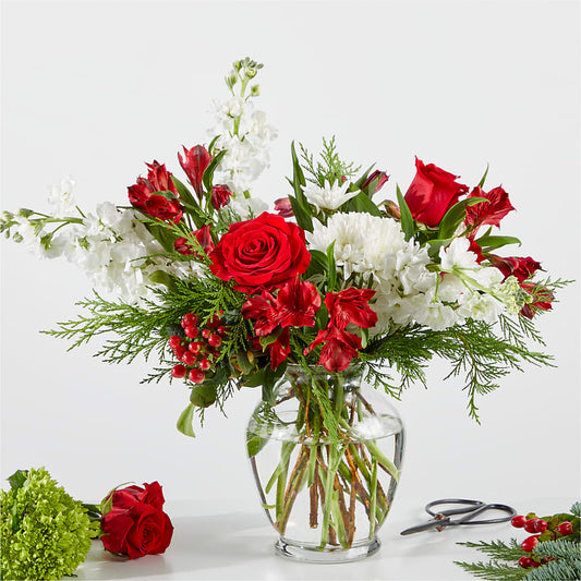 Merry Moment Bouquet – A Florist Original –  The Woodlands Flowers, Conroe TX