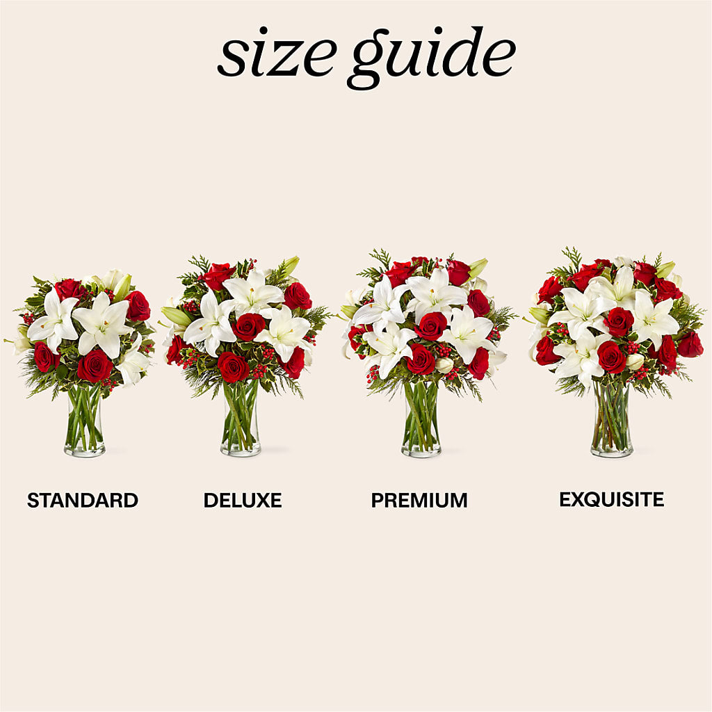 Sparkling Snowflakes Bouquet –  The Woodlands Flowers, Conroe TX