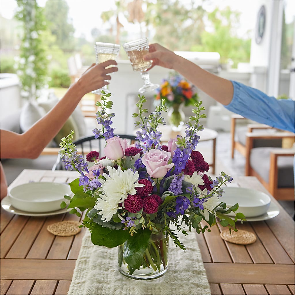 Violet Frost Bouquet –  The Woodlands Flowers, Conroe TX