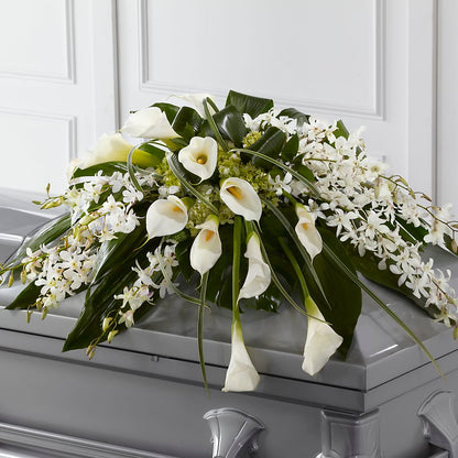 Angel Wings Casket Spray –  The Woodlands Flowers, Conroe TX