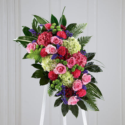 Refreshing Mix Standing Spray –  The Woodlands Flowers, Conroe TX