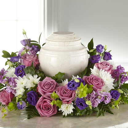 Blooming Sympathy Cremation Adornment –  The Woodlands Flowers, Conroe TX