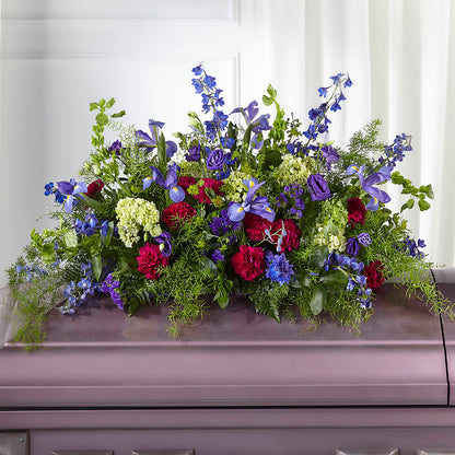 Always Treasured Casket Spray –  The Woodlands Flowers, Conroe TX