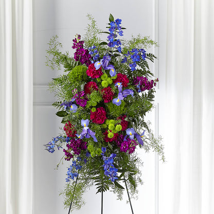 Heavenly Skies Standing Spray –  The Woodlands Flowers, Conroe TX
