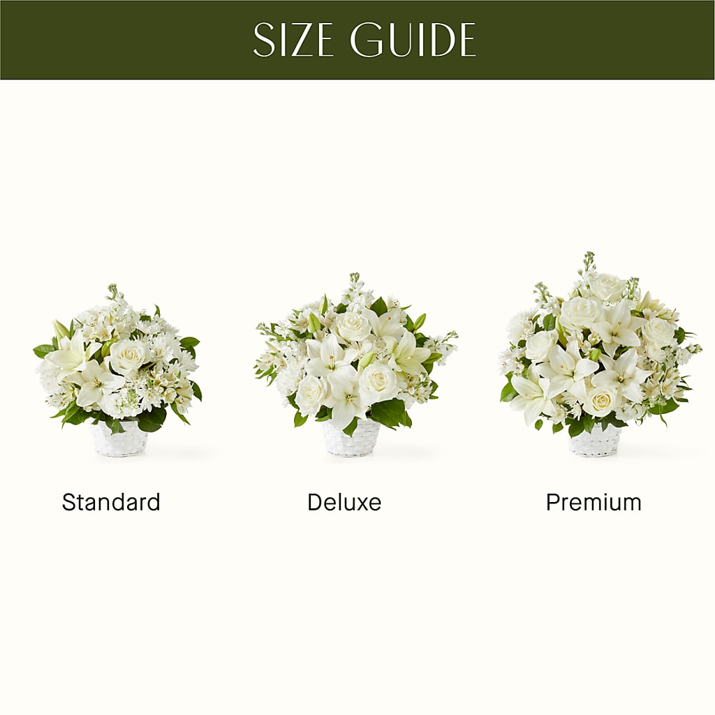Peaceful Reflections Arrangement –  The Woodlands Flowers, Conroe TX