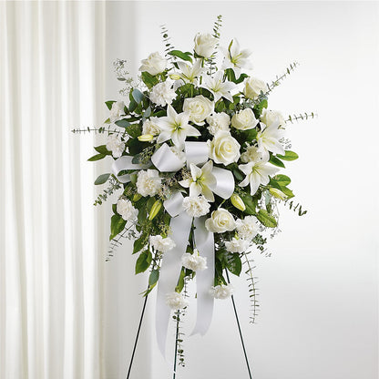 With Care Standing Spray –  The Woodlands Flowers, Conroe TX
