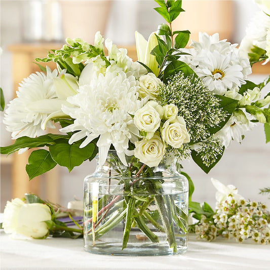 Classic Ivory – A Florist Original –  The Woodlands Flowers, Conroe TX