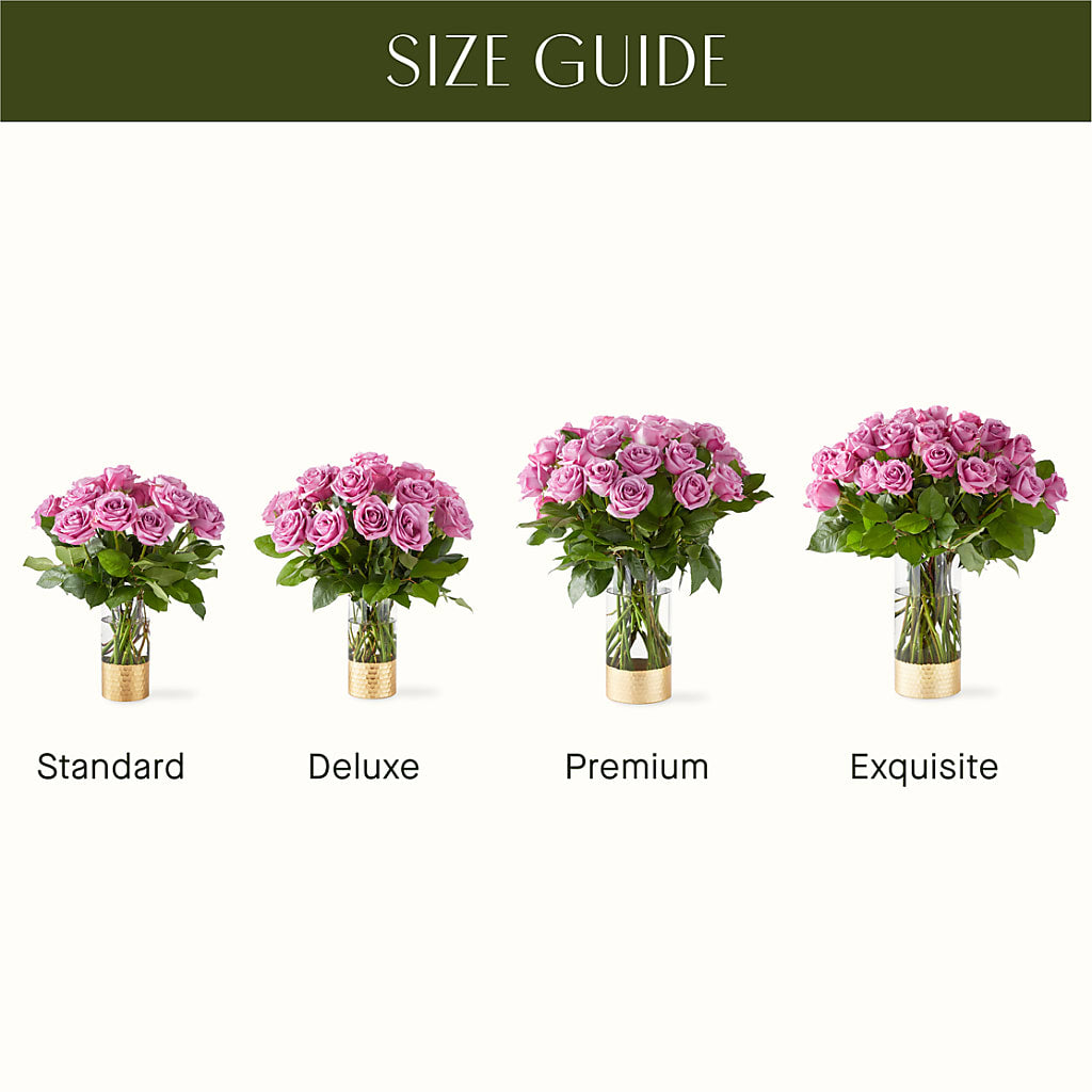 Secret Admirer Lavender Rose Bouquet –  The Woodlands Flowers, Conroe TX