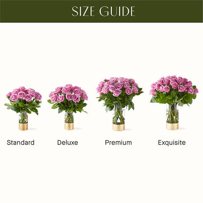 Secret Admirer Lavender Rose Bouquet –  The Woodlands Flowers, Conroe TX