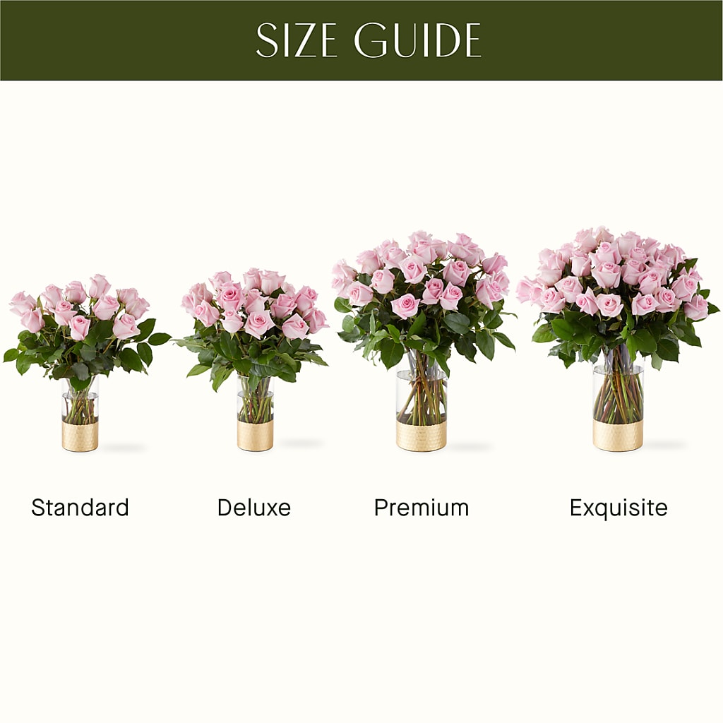 Picture Perfect Pink Rose Bouquet –  The Woodlands Flowers, Conroe TX