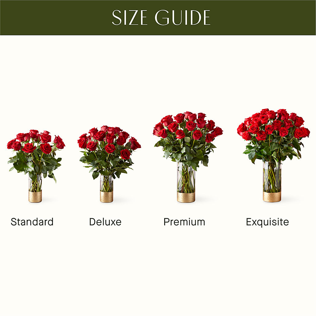 Classic Love Red Rose Bouquet –  The Woodlands Flowers, Conroe TX