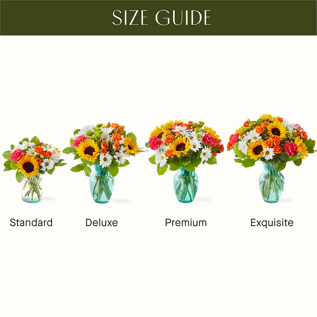 Sun-drenched Blooms Bouquet –  The Woodlands Flowers, Conroe TX