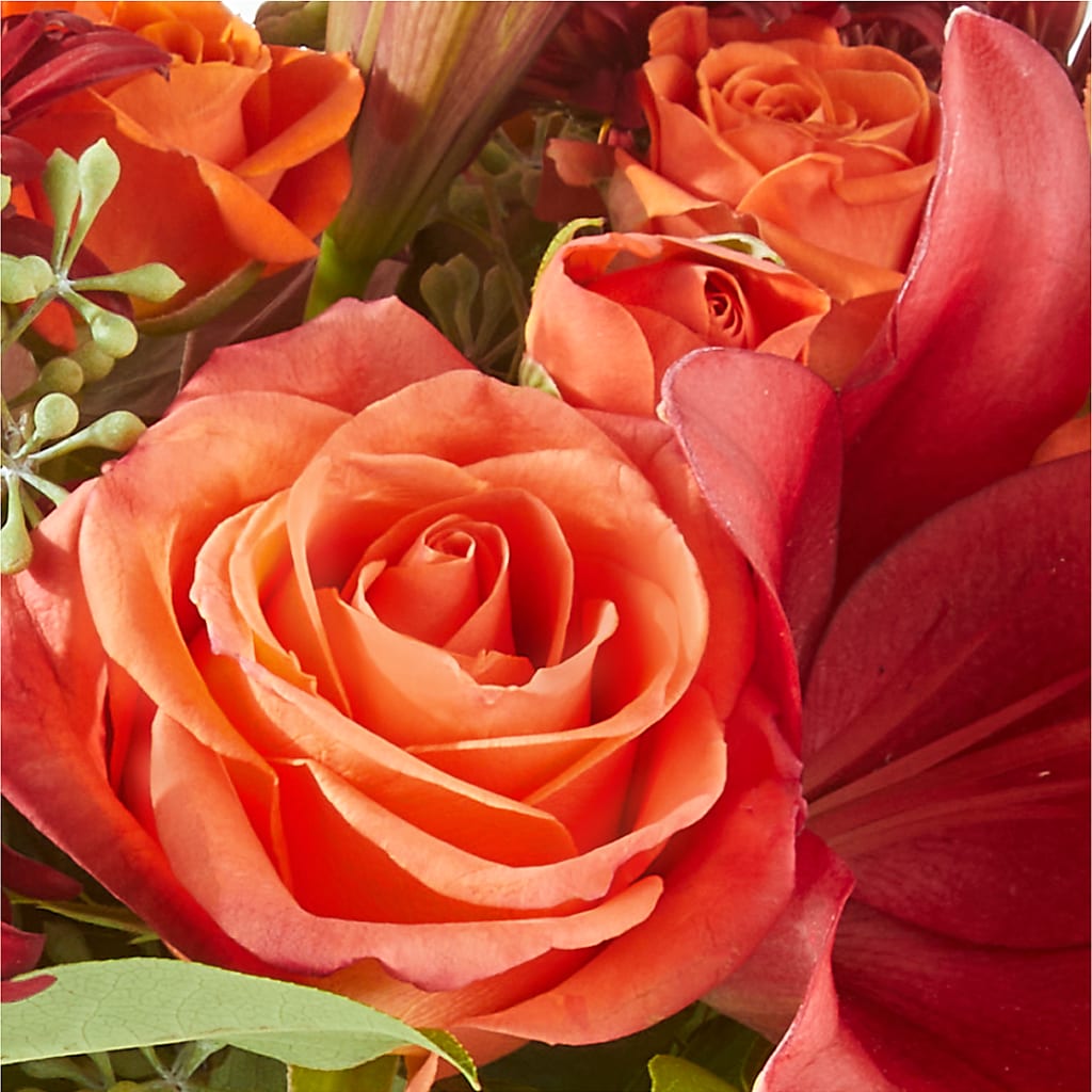 Crimson Leaves Bouquet –  The Woodlands Flowers, Conroe TX