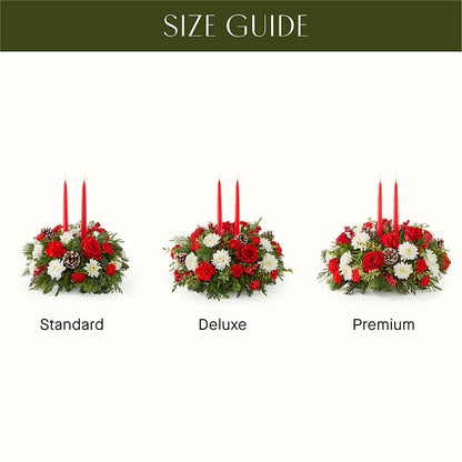 Holiday Soiree Centerpiece –  The Woodlands Flowers, Conroe TX