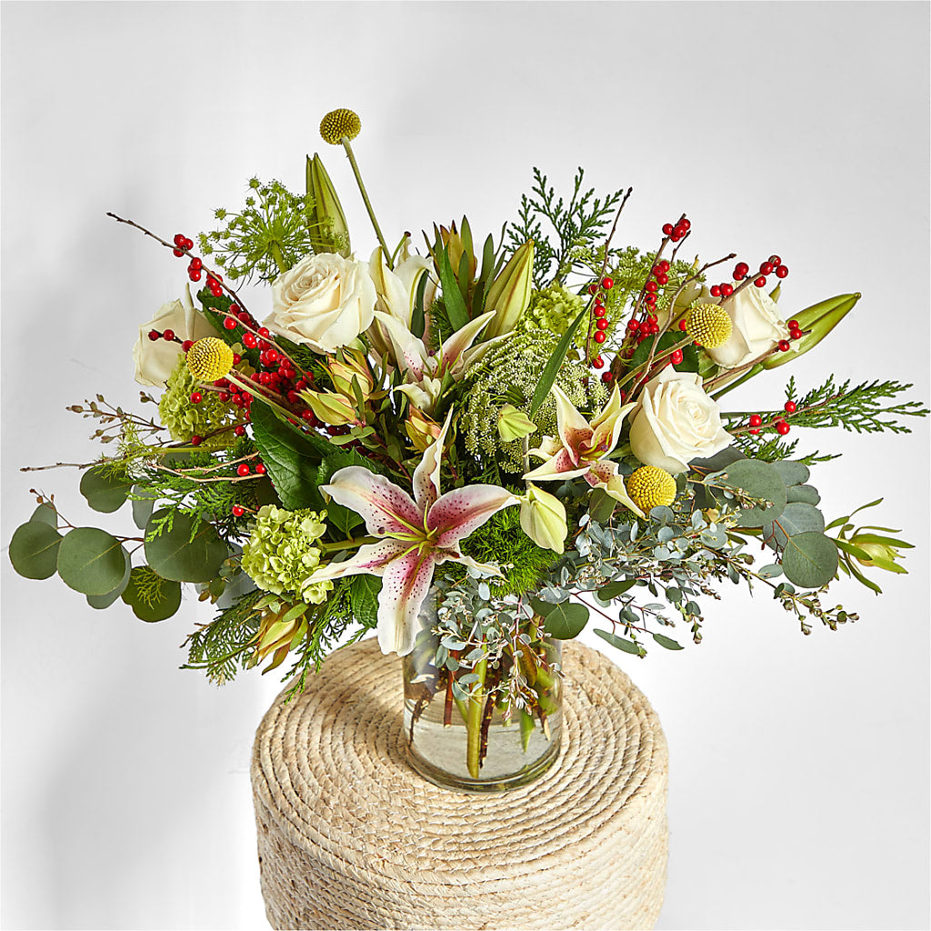 Berry & Bright Bouquet –  The Woodlands Flowers, Conroe TX