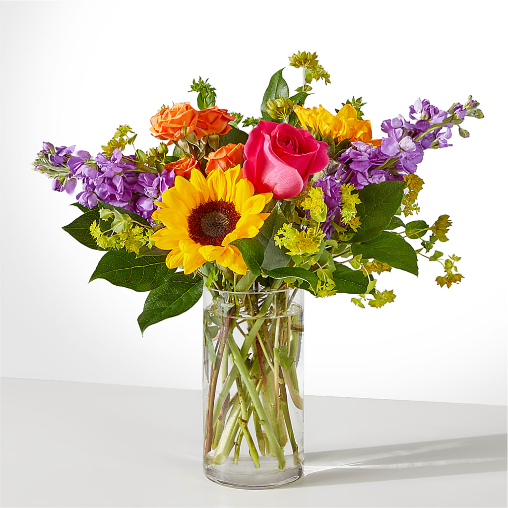 Vibrant Greetings Bouquet –  The Woodlands Flowers, Conroe TX