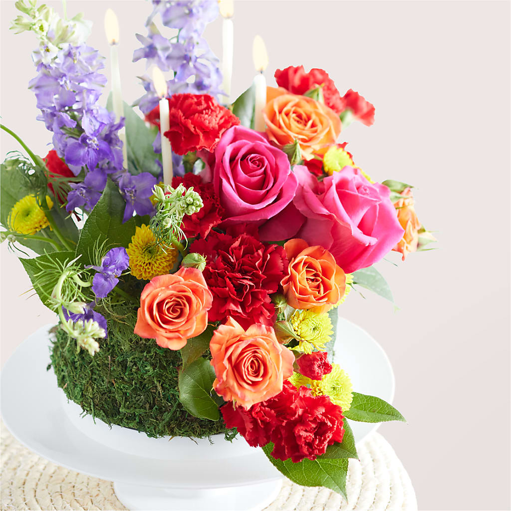 Best Year Yet Floral Cake –  The Woodlands Flowers, Conroe TX