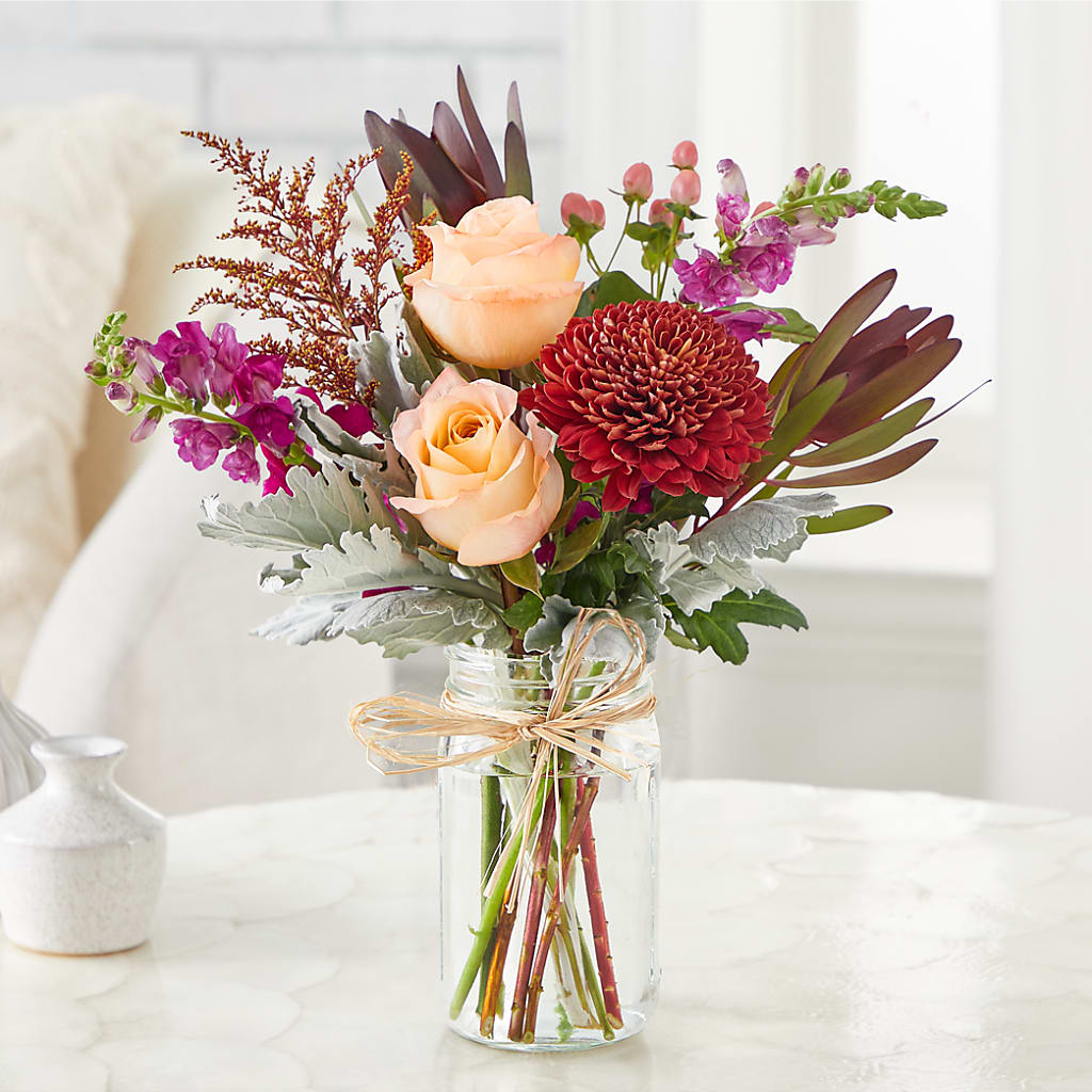 Moody Hues Bouquet –  The Woodlands Flowers, Conroe TX