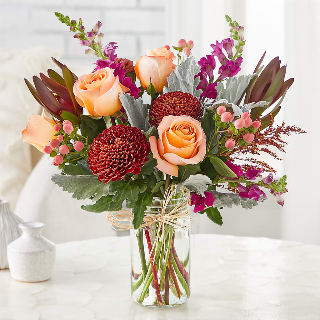 Moody Hues Bouquet –  The Woodlands Flowers, Conroe TX