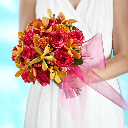 Brilliant Shades of Love Bouquet –  The Woodlands Flowers, Conroe TX